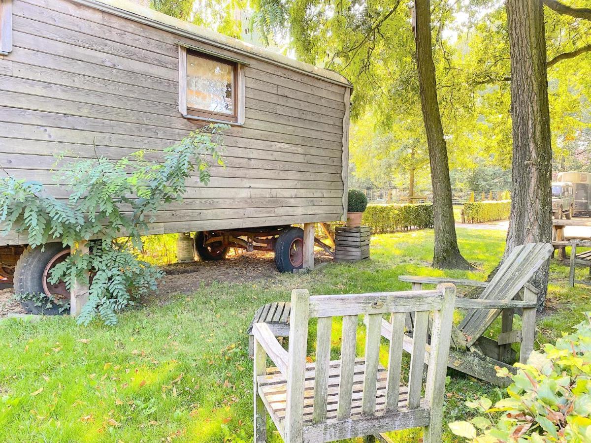 Pipowagen het Oventje Villa Zeeland Buitenkant foto